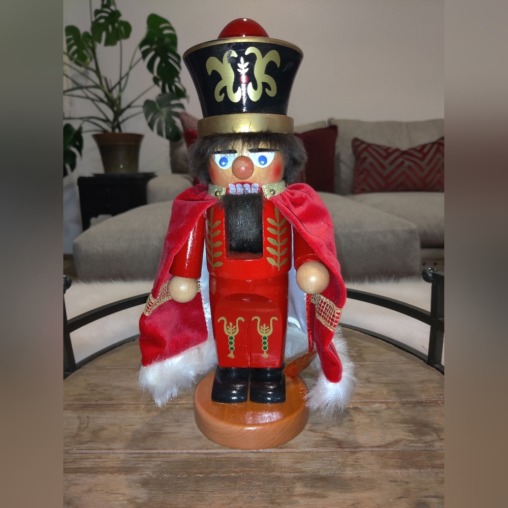 Red Nutcracker Soldier Figurine